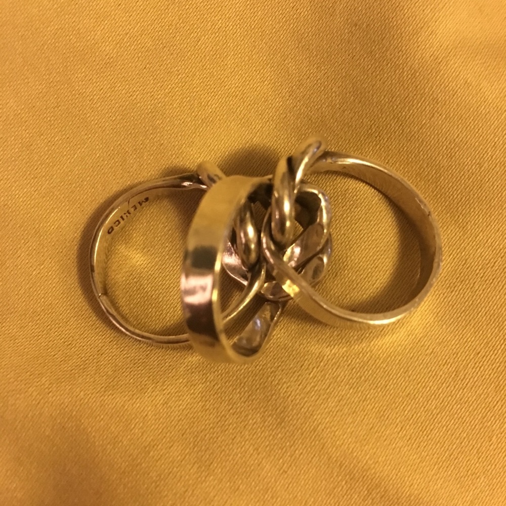 Sterling silver size 7 ring